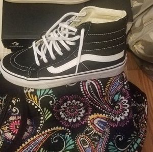 Van's hightop womens 7